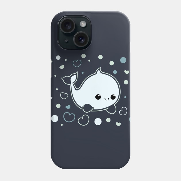 Narwhale Phone Case by YellowMadCat