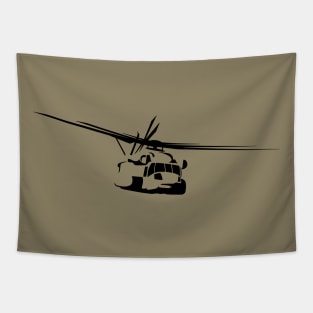 H-53 Sea Stallion Helicopter Tapestry