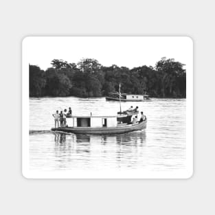 vintage photo brazilian transportation Magnet