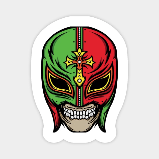 Luchador - Lucha libre 619 - Enmascarado Magnet by verde