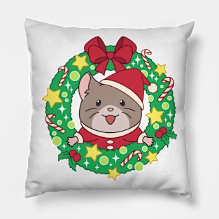 Christmas wreath Pillow