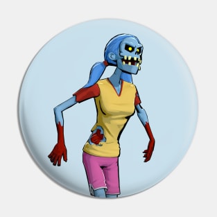 Run! It's a Runner Zombie! Pin