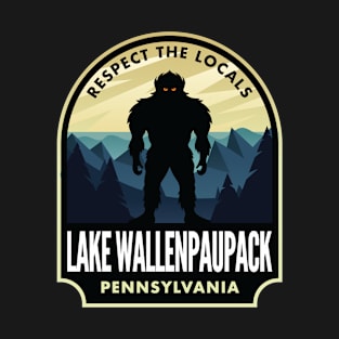 Lake Wallenpaupack Pennsylvania Bigfoot Sasquatch T-Shirt