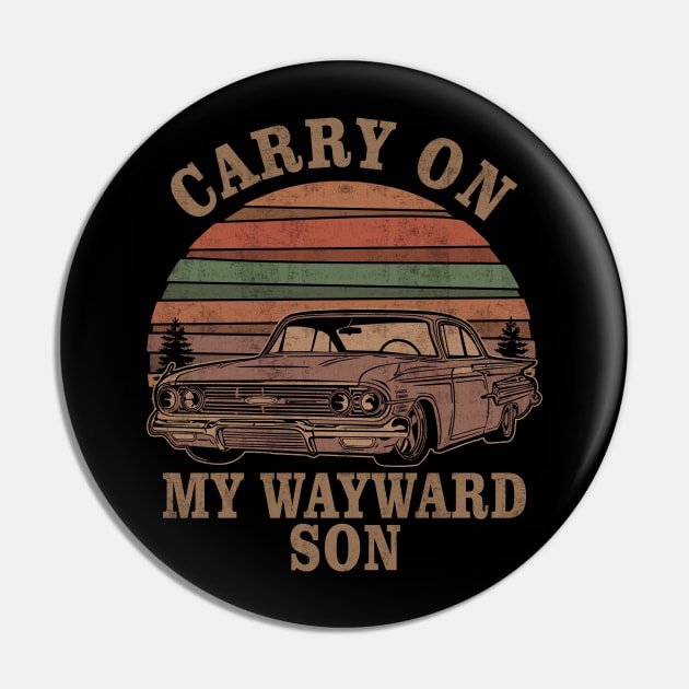 carry on my wayward son Pin by cedricrms