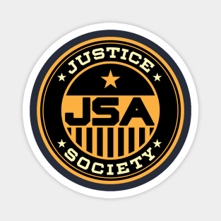 JSA Logo - Black Adam Magnet