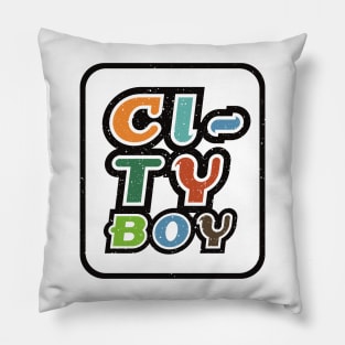 City Boy Pillow