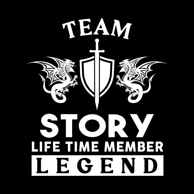 Story Name T Shirt - Story Life Time Member Legend Gift Item Tee by unendurableslemp118