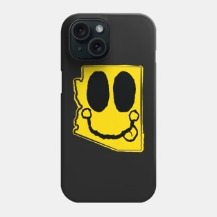 Arizona Happy Face with tongue sticking out Phone Case