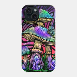 Space Magical Mushroom Phone Case