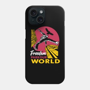 PARKOUR FREEDOM WORLD Phone Case