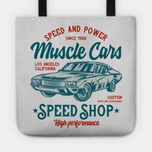 Muscle Cars Tote