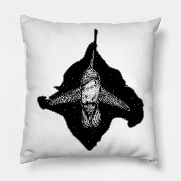 Cosmic Return Pillow by ArtbyGraves