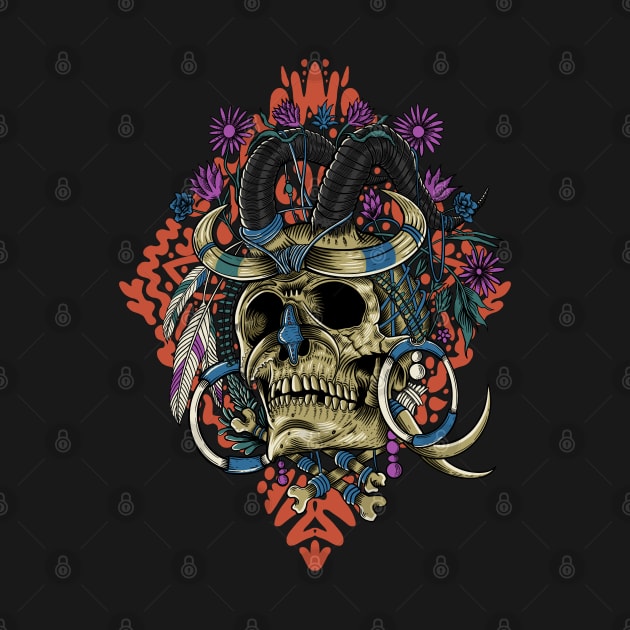 New Guinea Skull by suryas