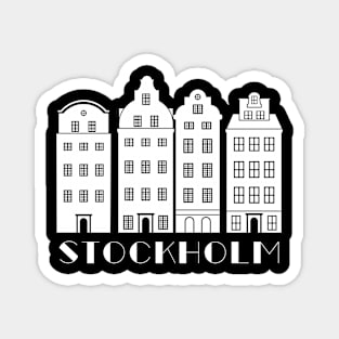 Old Town of Stockholm Gamla Stan Magnet