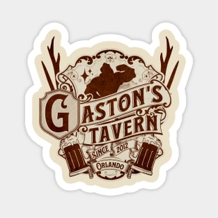 Gaston's Tavern Orlando Florida from Beauty and the Beast Magnet