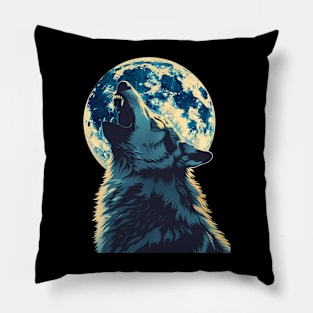 Wolf Intriguing Instincts Pillow