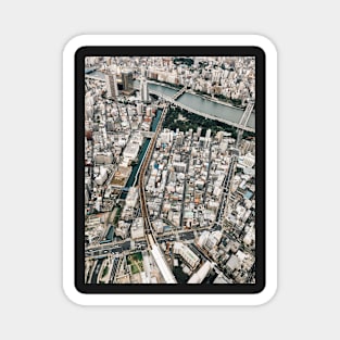 Japan - Tokyo From Above Magnet