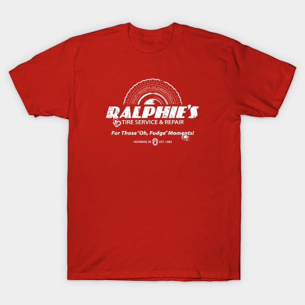 Ralphie's Tire - Christmas Story - T-Shirt