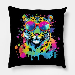 cool leopard Pillow