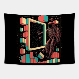 Geometric Astronaut No. 2 Tapestry