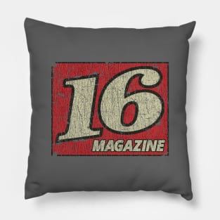 16 Magazine 1957 Pillow