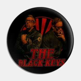 Retro Vintage Classic The Black Keys Pin