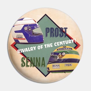 Senna vs Prost Pin