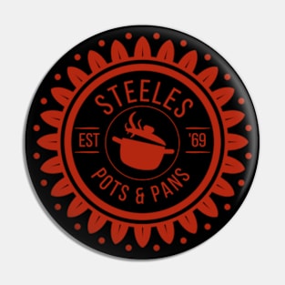 Steele's Pots and Pans Pin