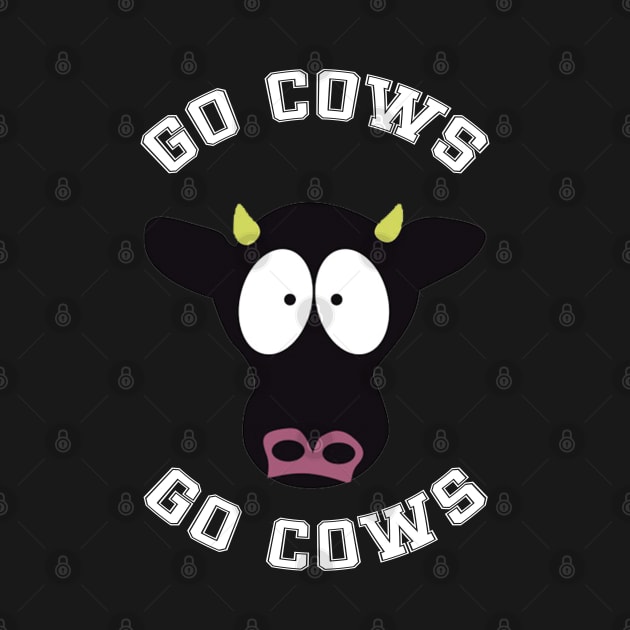 Go Cows | South Park by South Park | T-Shirt