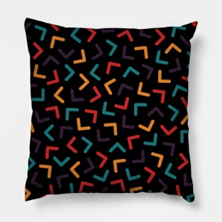 Bright Curve Mosaic textures Pillow