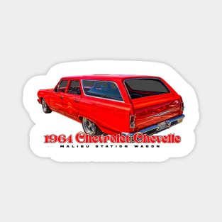 1964 Chevrolet Chevelle Malibu Station Wagon Magnet