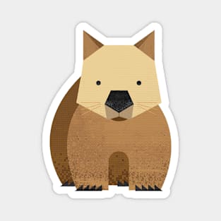 Whimsy Wombat Magnet