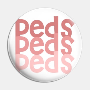 Pediatrics - Peds (Pink) - Occupational Therapy Pin