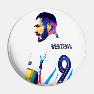 Benzema Wpap Art Pin