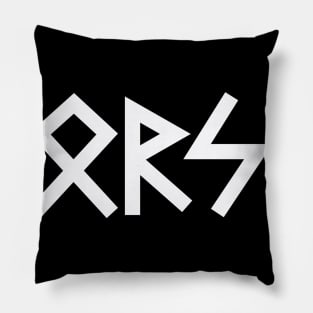 Runes1 Pillow