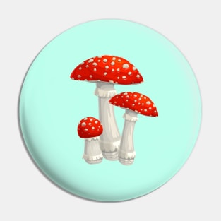 Mushroom Master Fly Agaric Pin