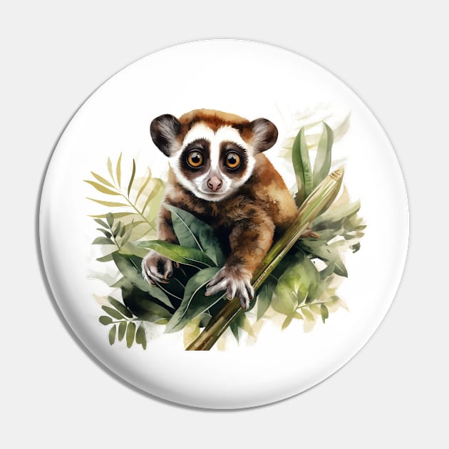 Slow Loris Pin by zooleisurelife