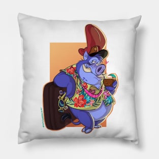 Colonel on Vacay Pillow