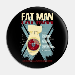 Fat Man Bomb Pin