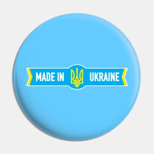 Made in Ukraine Pin