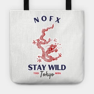 nofx red dragon Tote