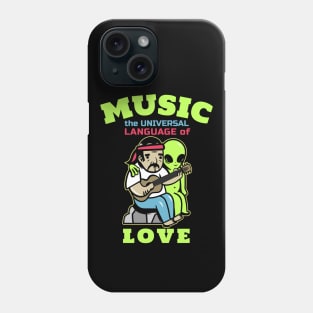 Music, the Universal Language of Love Phone Case