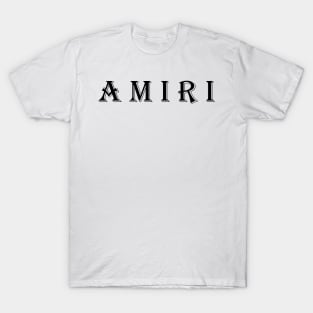 AMIRI, Shirts, Amiri Black Tshirt With Amiri Airlines Printed