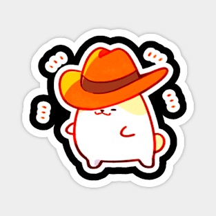 Sheriff Purrlock Magnet