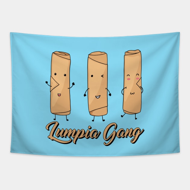 Lumpia Gang Tapestry by Ratatosk