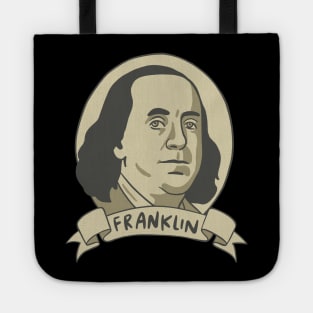 Ben Franklin Portrait Tote