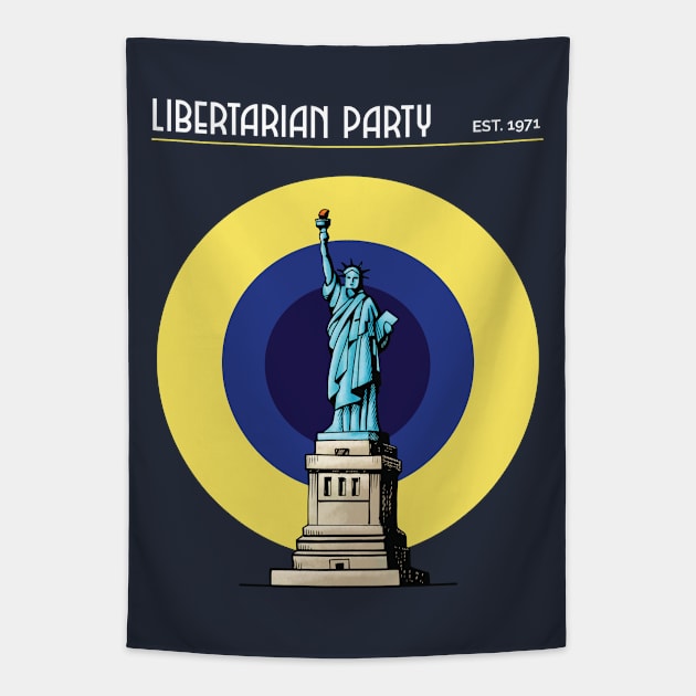 Libertarian Party Tapestry by The Libertarian Frontier 
