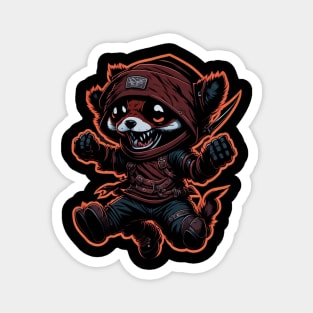 Red Panda Ninja_012 Magnet