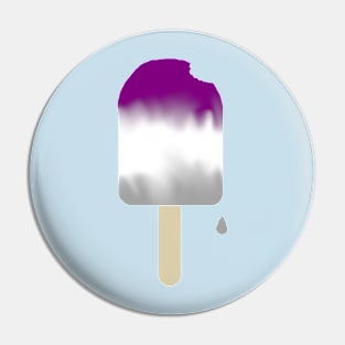 One Proud Popsicle - Ace Pride Flavor Pin