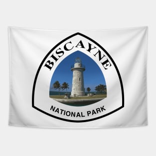 Biscayne National Park shield Tapestry